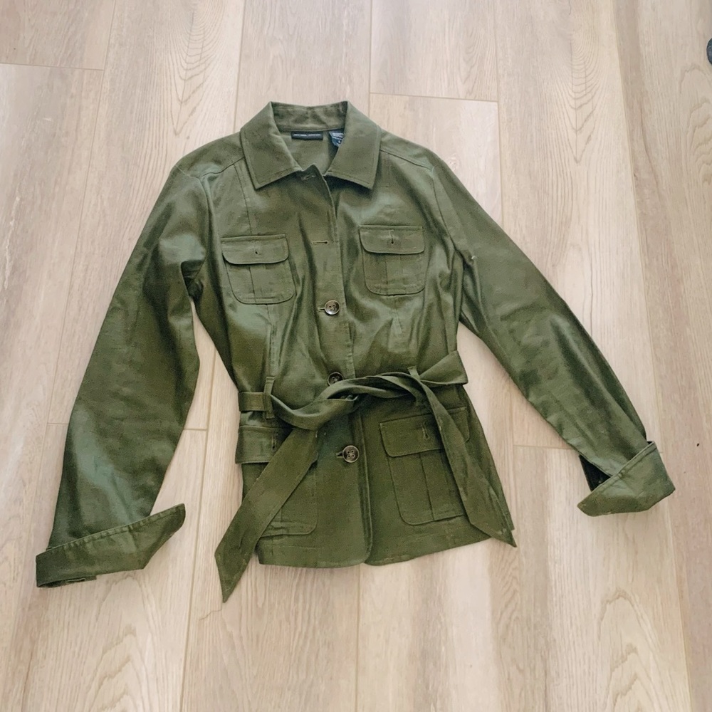New York & Company Coat Top Small